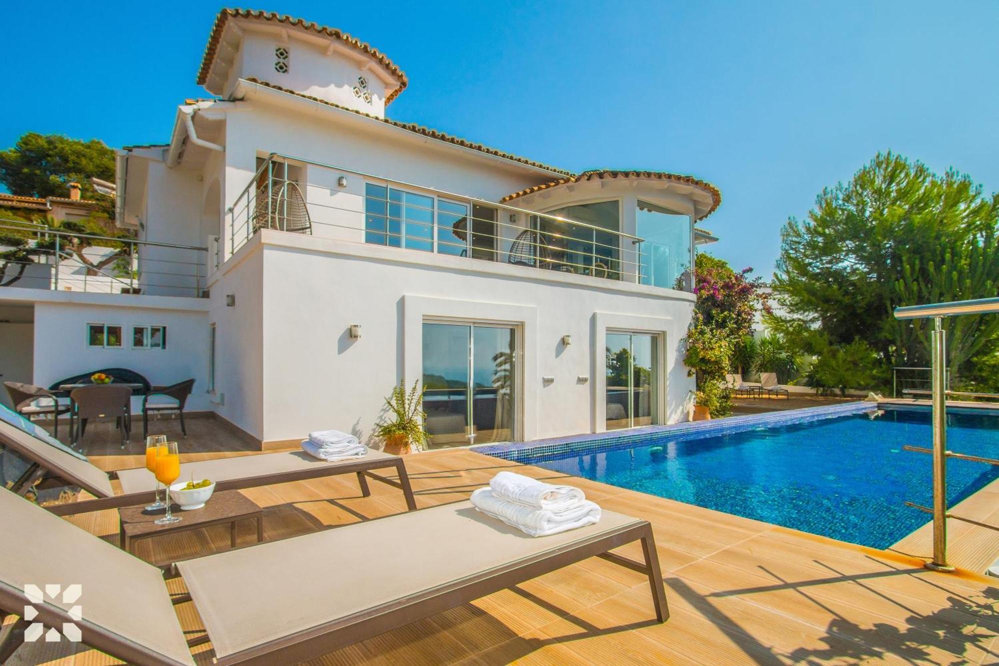 Villa La Casa Blanca By Abahana Villas Бениса Экстерьер фото